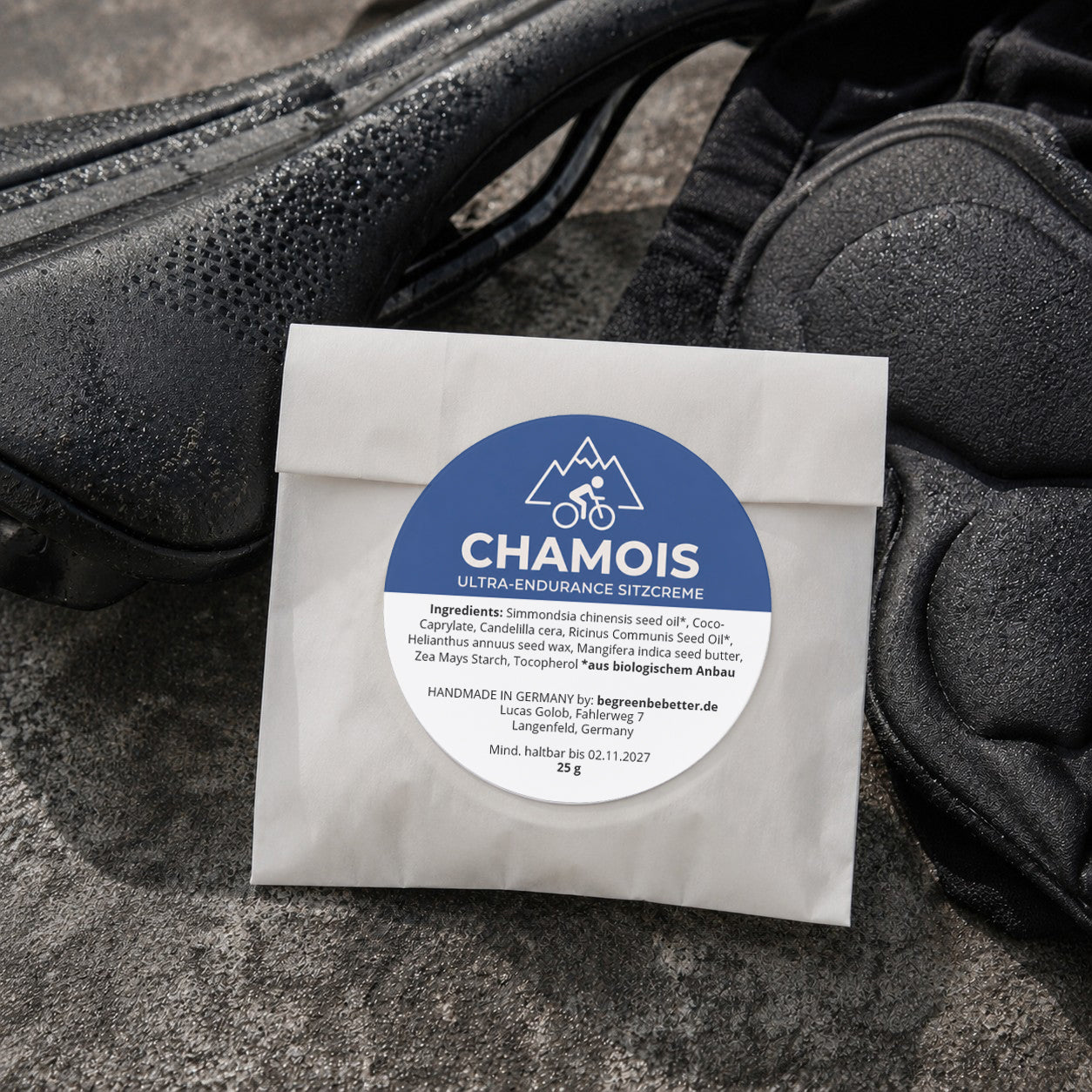 Chamois Hautschutz Refill für Radfahrer gegen Reibung, Druckstellen und Wundscheuern auf langen Touren