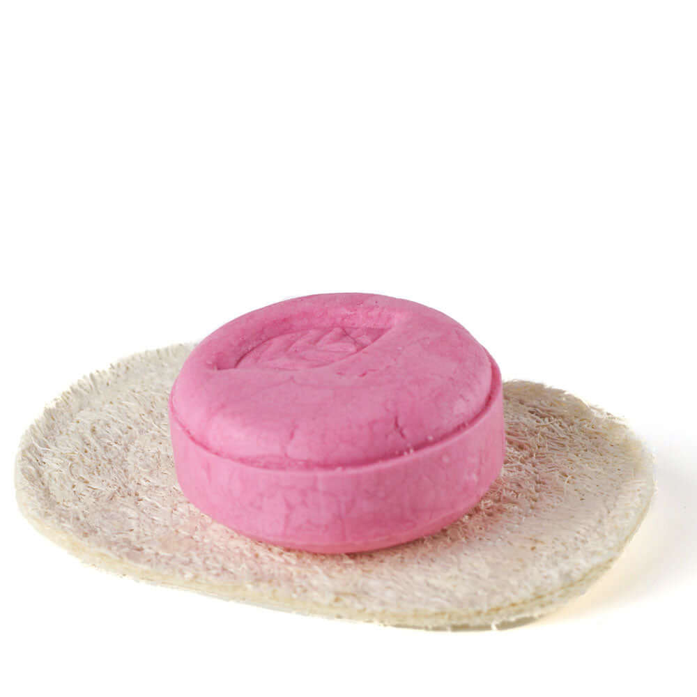 Luffa Ablage für festes Shamoo und feste Dusche von Croll und Denecke