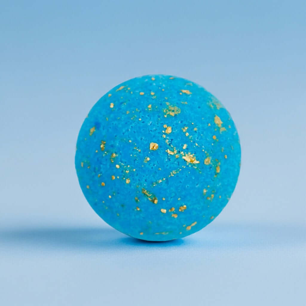 blaue Badekugel Blaue Welle