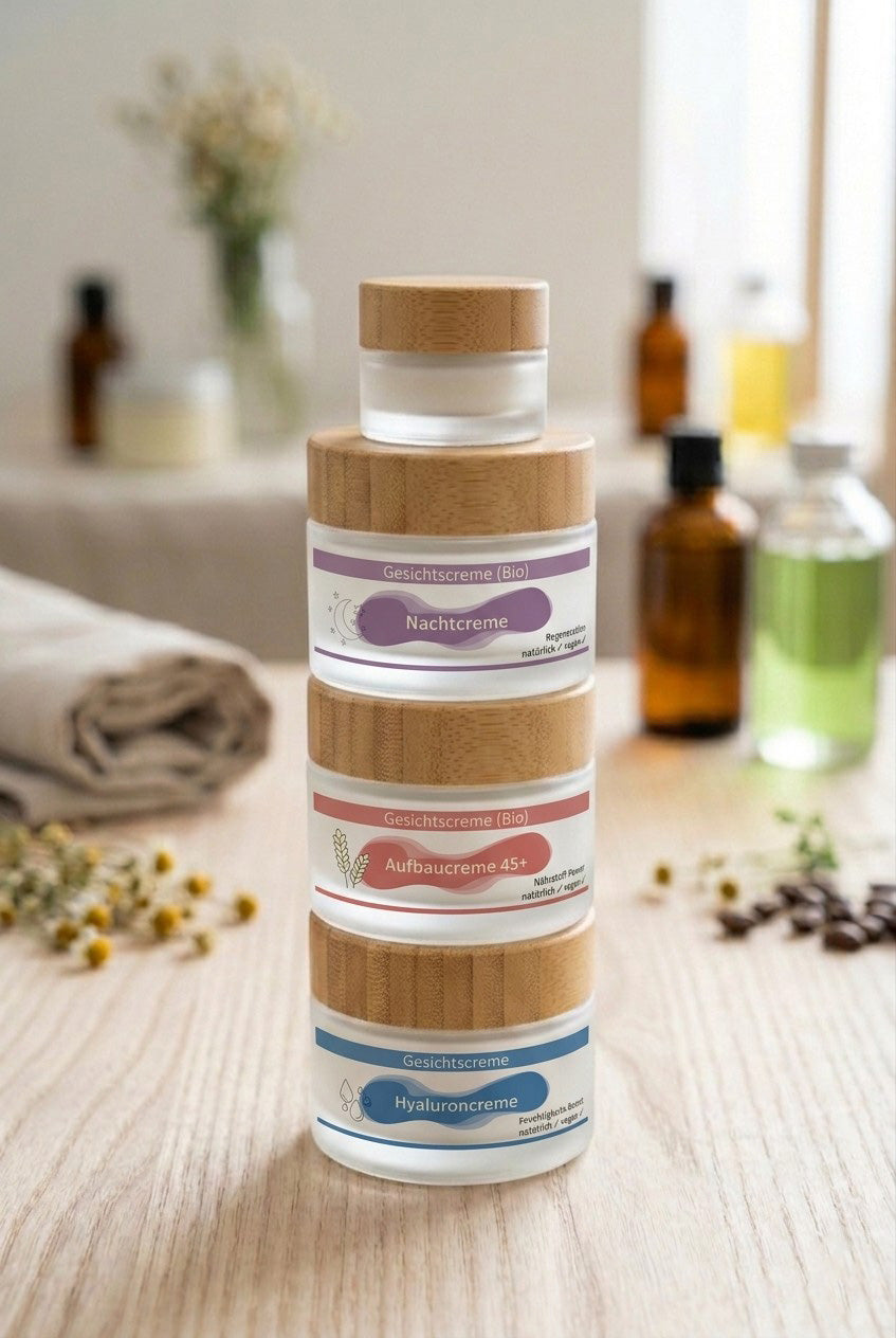 Natürliche Gesichtscremes aus der Naturkosmetik Manufaktur