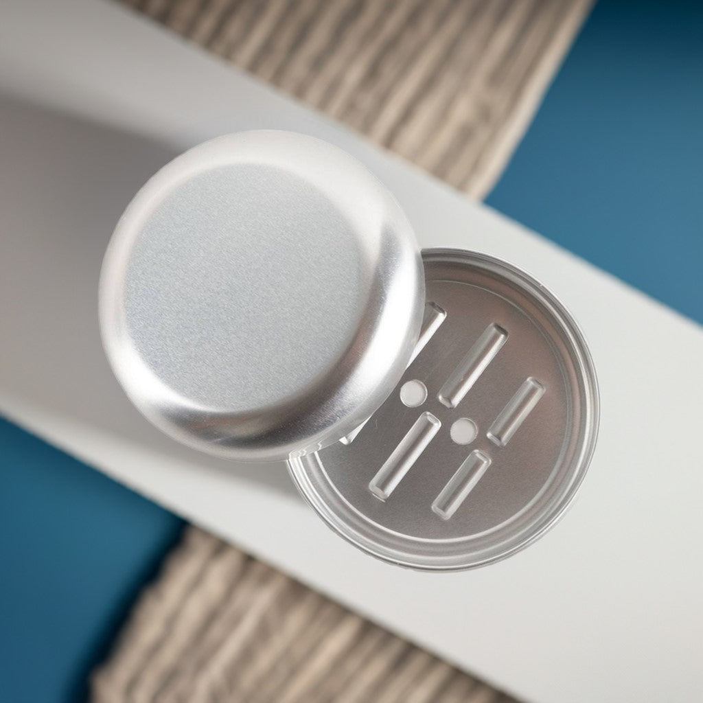 Aluminiumdose für festes Shampoo