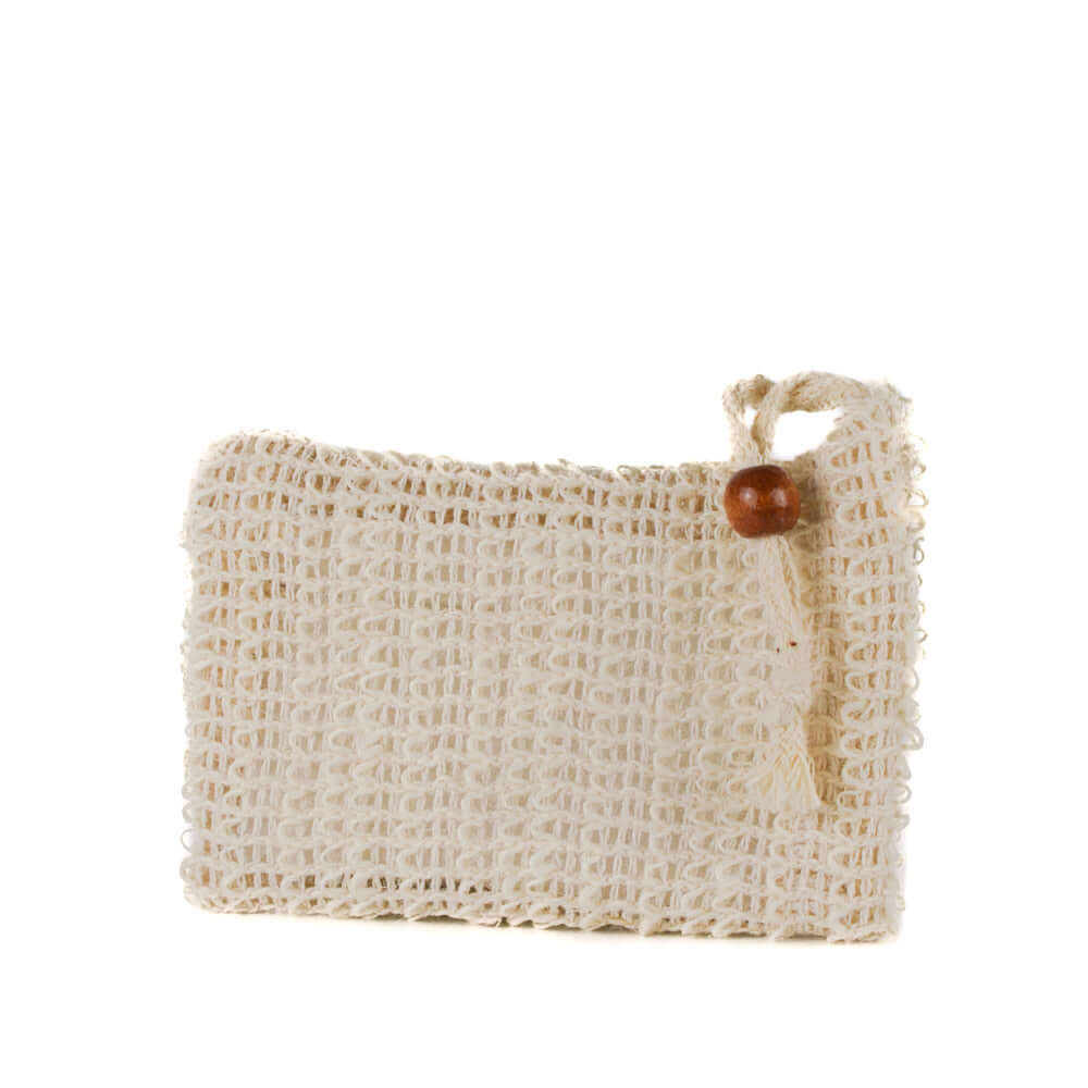 Sisal Seifensäckchen (Bio) für den Transport von festem Shampoo und Dusche